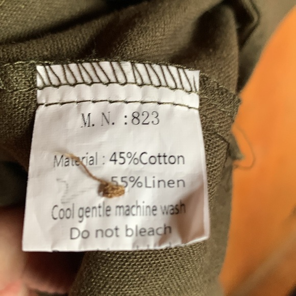 Olive Oversized Shift Dress - Picture 7 of 7